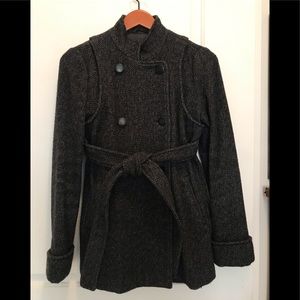 Tweed Armani Exchange Peacoat